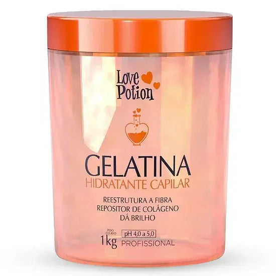 Love Potion Gelatina Hair Mask Moisturizer 1kg