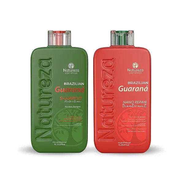 Natureza Cosmetics Set Guaraná 2 x 1 Liter - Brazil Keratin