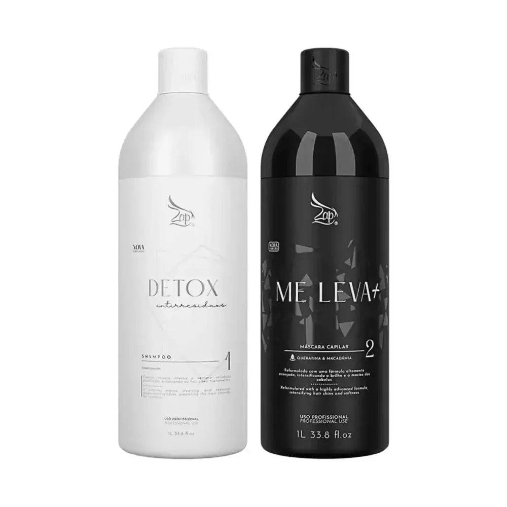 Zap Me Leva Mais Set 2x1Liter - Brazil Keratin