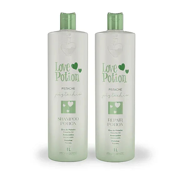 Love Potion Pistache Set 2 x 1 Liter - Brazil Keratin
