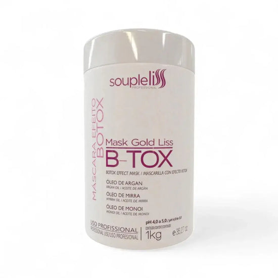 Soupleliss B-Tox Gold Liss Toning Hair Mask 1 Kg
