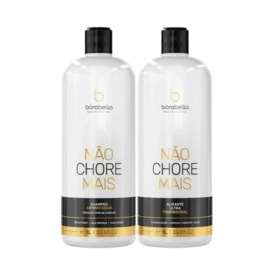 Borabella Not Cry More Não Chore Mais FormalDehyde set 2x1 Liter