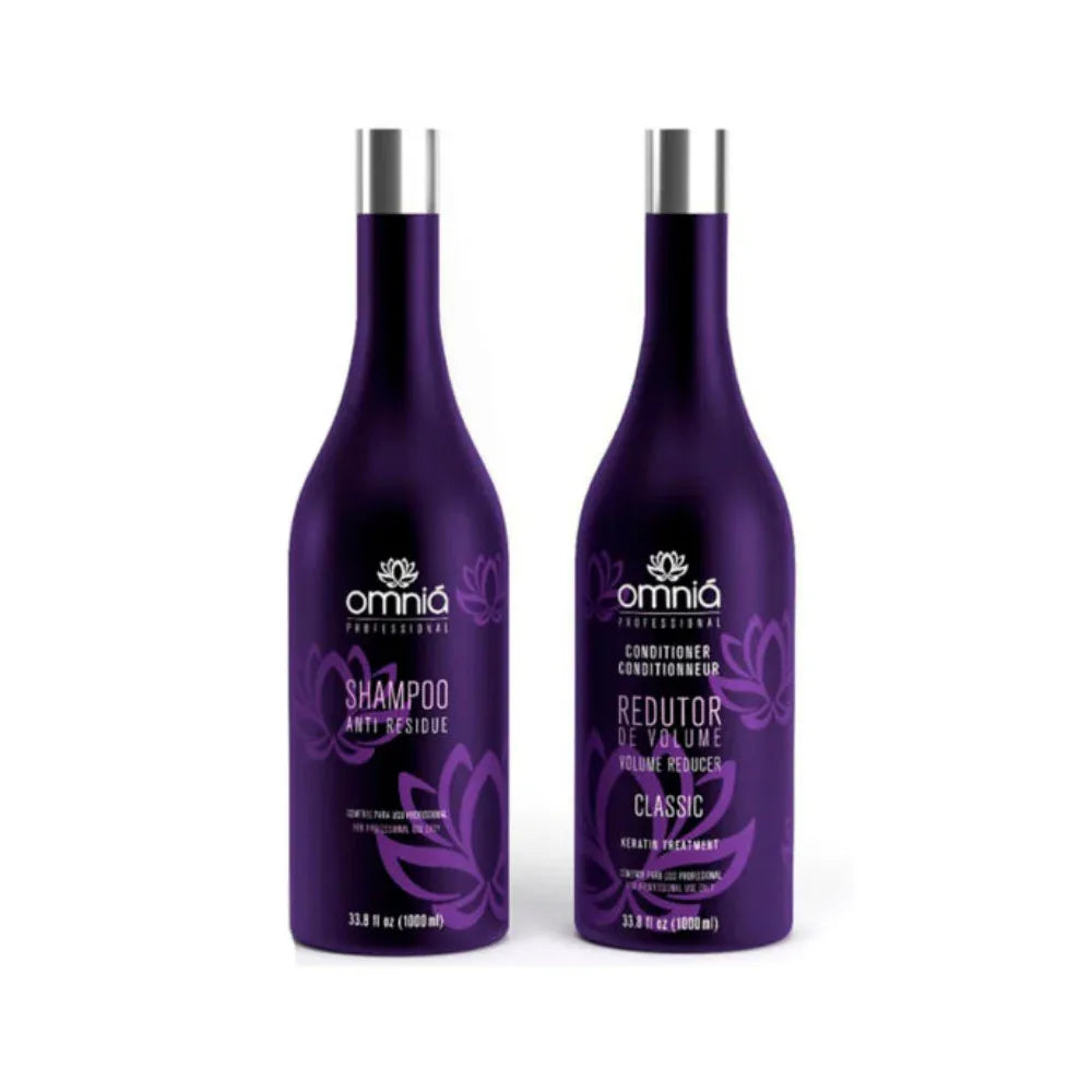 Omnia Professional Classic Keratin Treatment Set 2×1 Liter - Brazil Keratin