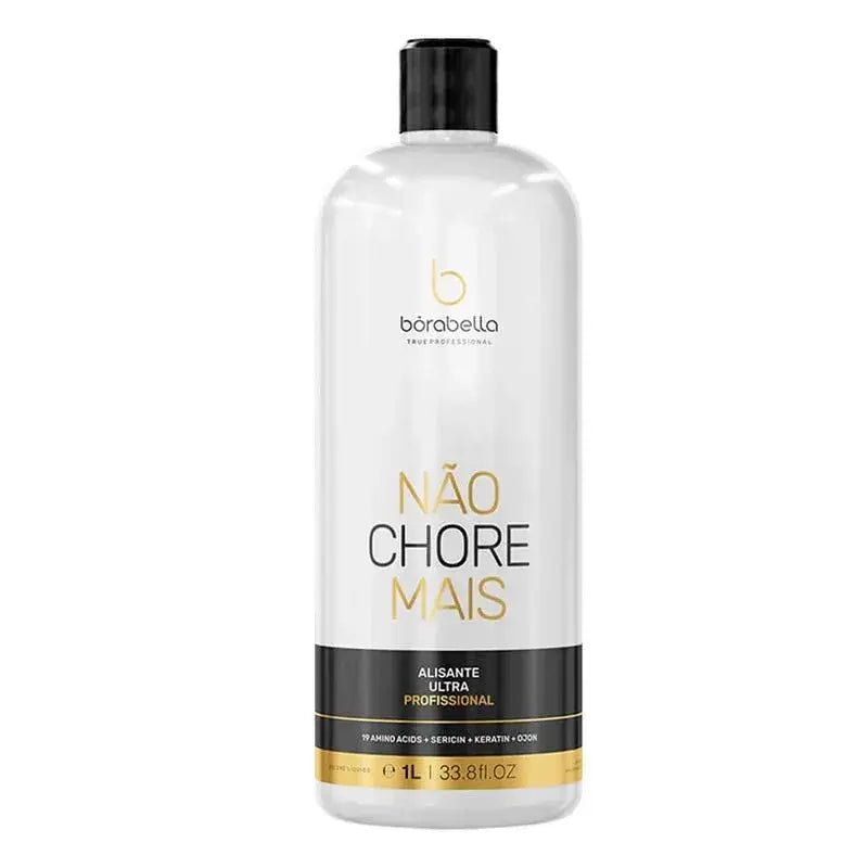 Borabella Not Cry More Não Chore Mais FormalDehyde Ultra Definitive 1 Liter - Brazil Keratin