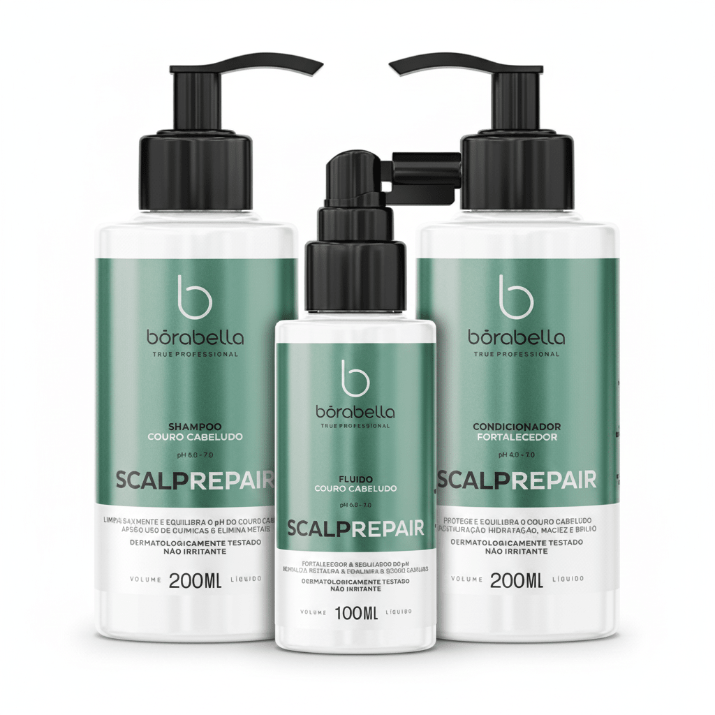 Borabella Scalp Repair Kit Shampoo Conditioner Fluid - BrazilKeratin.net