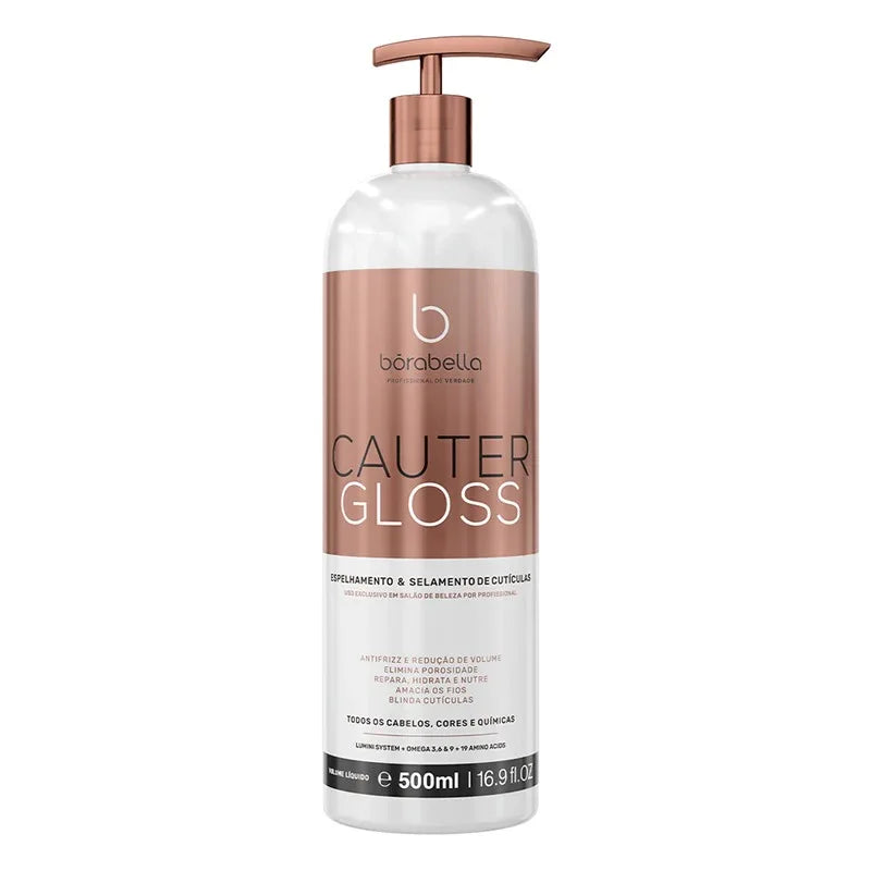 Borabella Cauter Gloss AntiFrizz Mask 500ml - Brazil Keratin