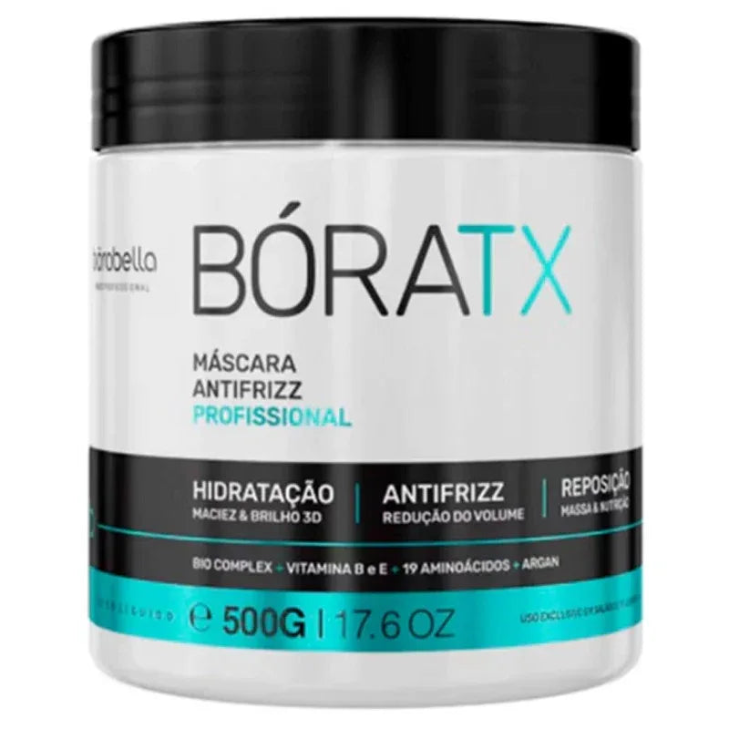 Borabella Boratx AntiFrizz Mask 500g - Brazil Keratin