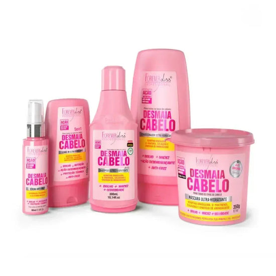 Forever Liss Desmaia Cabelo Kit 5 Products