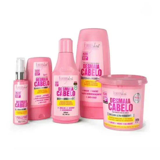 Forever Liss Desmaia Cabelo Kit 5 Products