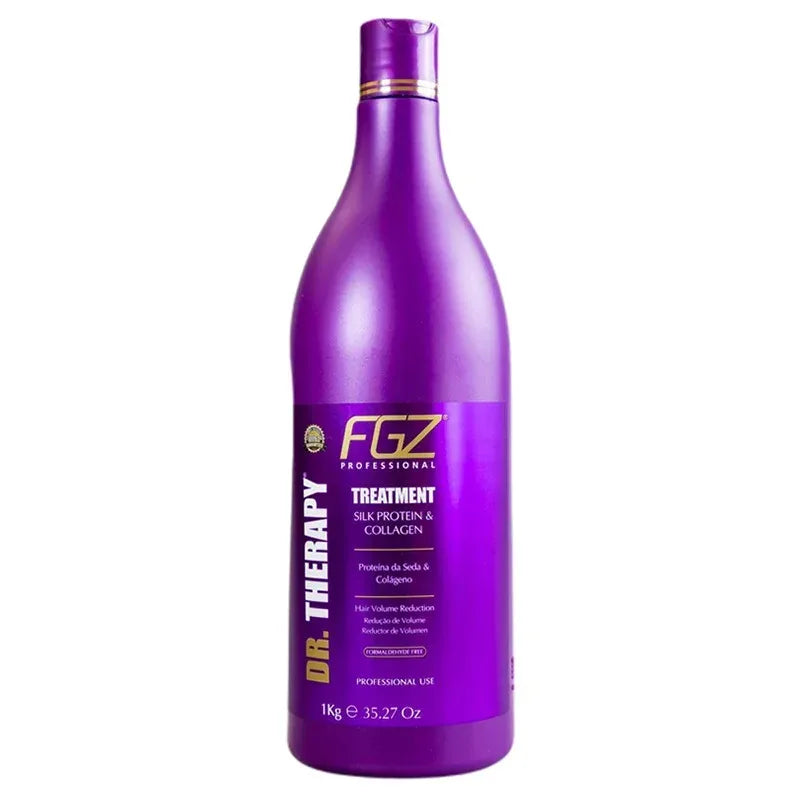 FGZ Professional Dr Therapy Treatment Single Step 1 Liter - Brazil Keratin