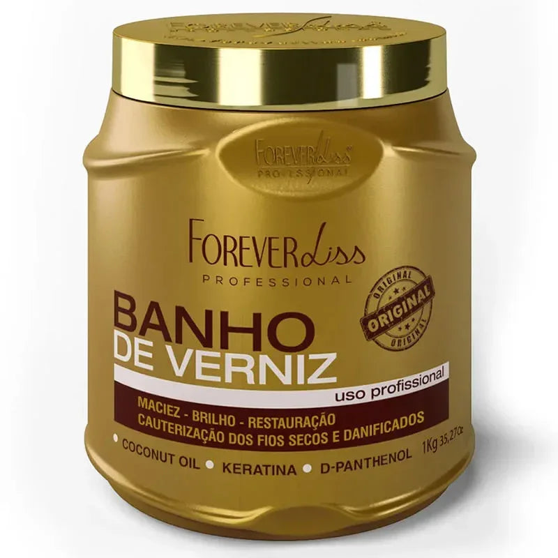 Forever Liss Banho de Verniz 1 kg - Brazil Keratin