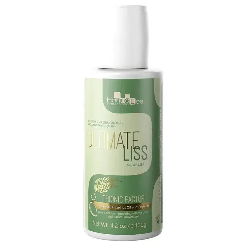 Hanna Lee Ultimate Liss Brazilian Hair Straightening and Smoothing Cream 120 ml - Brazil Keratin