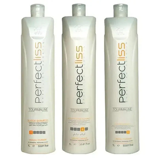 Perfect Liss Brazilian Keratin Tourmaline Visat Hair Anti Frizz Set 3 Products
