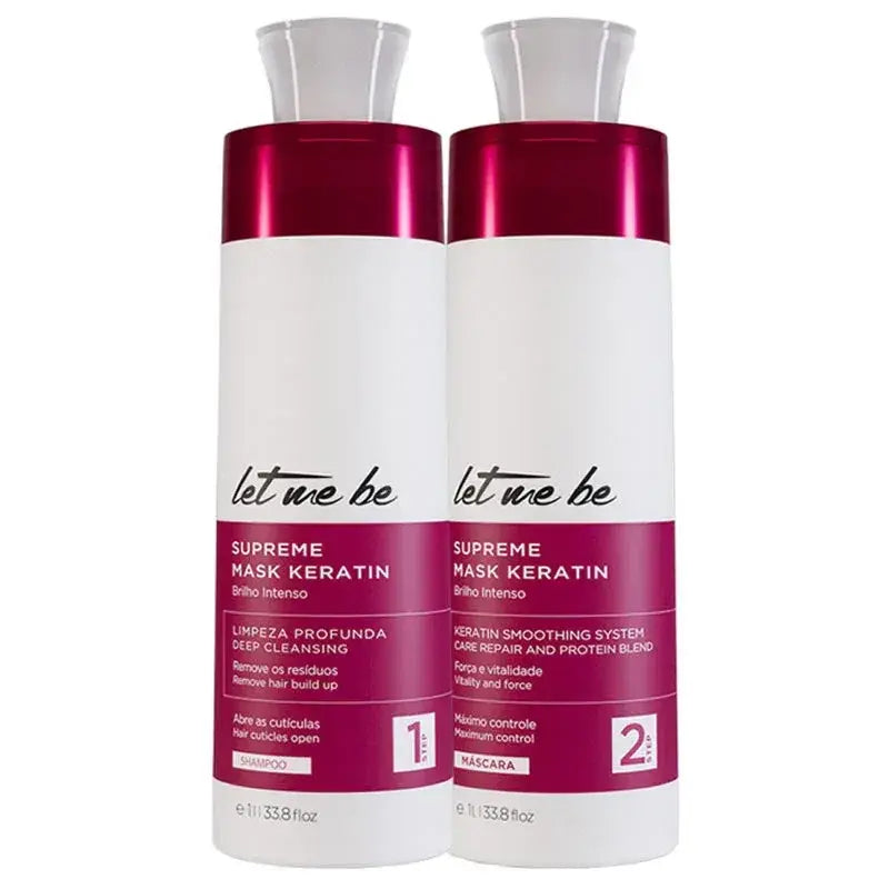 Let Me Be Supreme Mask Keratin Set 2x1 Liter - Brazil Keratin