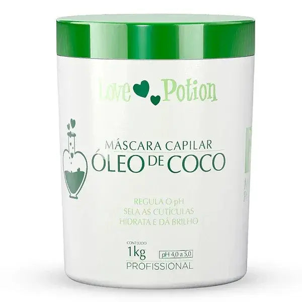 Love Potion Oleo de Coco Hair Mask 1 Kg - Brazil Keratin