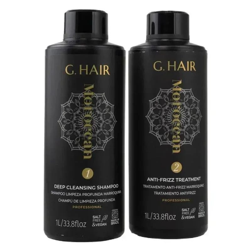 G.Hair Moroccan Hair Treatment Step 2 1 Liter - Brazil Keratin