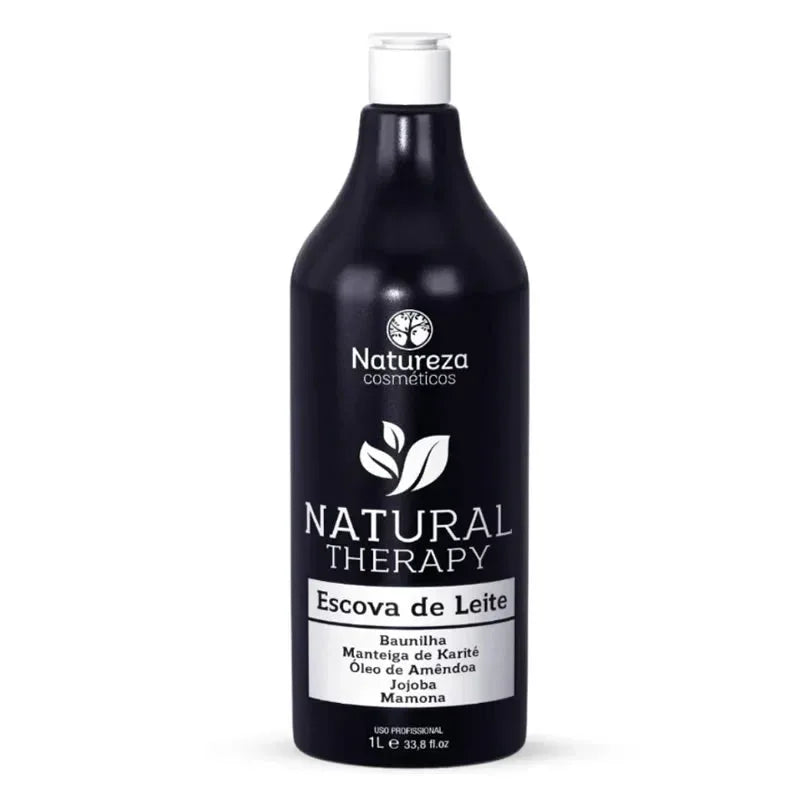 Natureza Cosmetics Escova de Leite Natural Therapy 1 Liter - Brazil Keratin