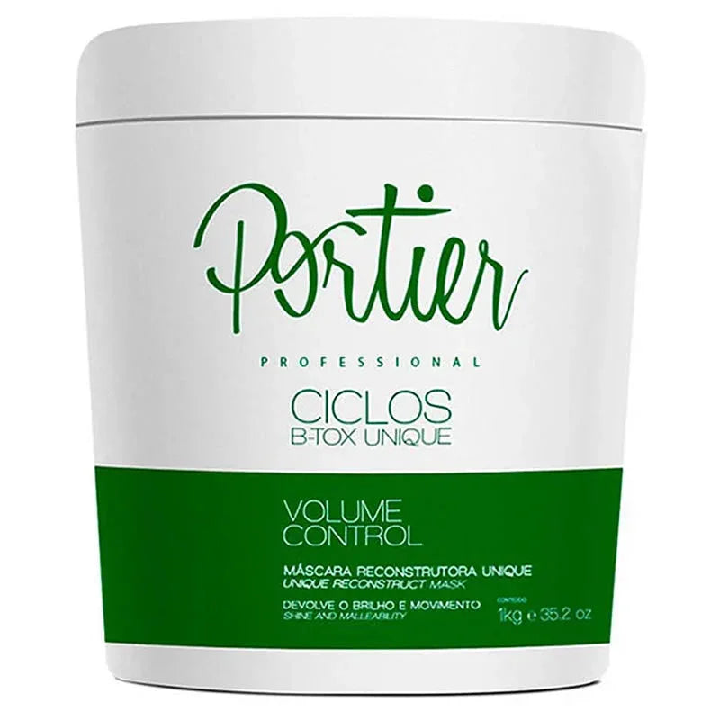 Portier Ciclos B-Tox Unique Volume Control 1KG - Brazil Keratin