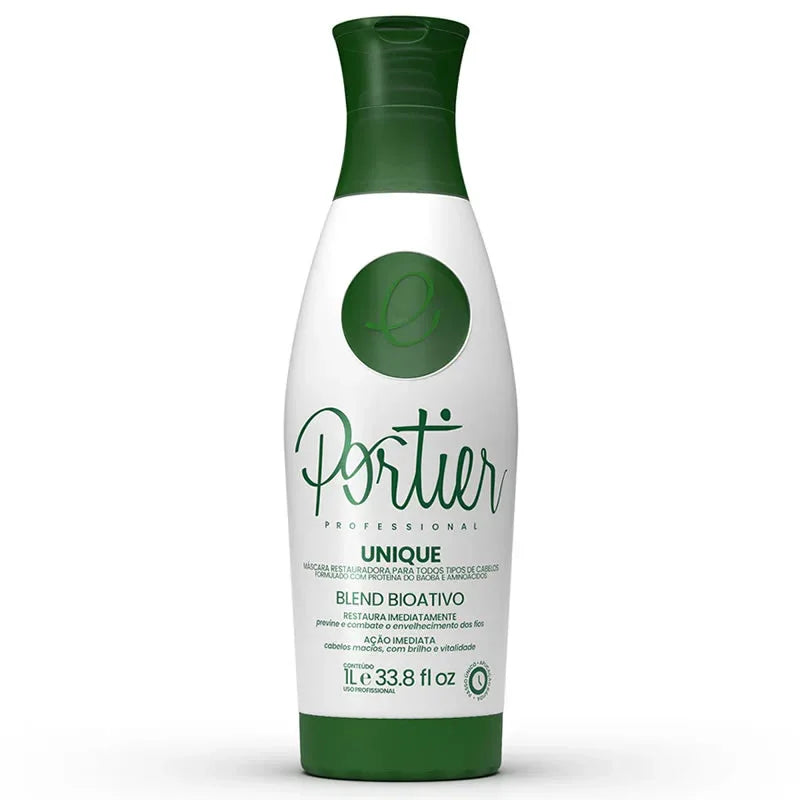 Portier Unique Blend Bioativo Single Step 1 Liter - Brazil Keratin
