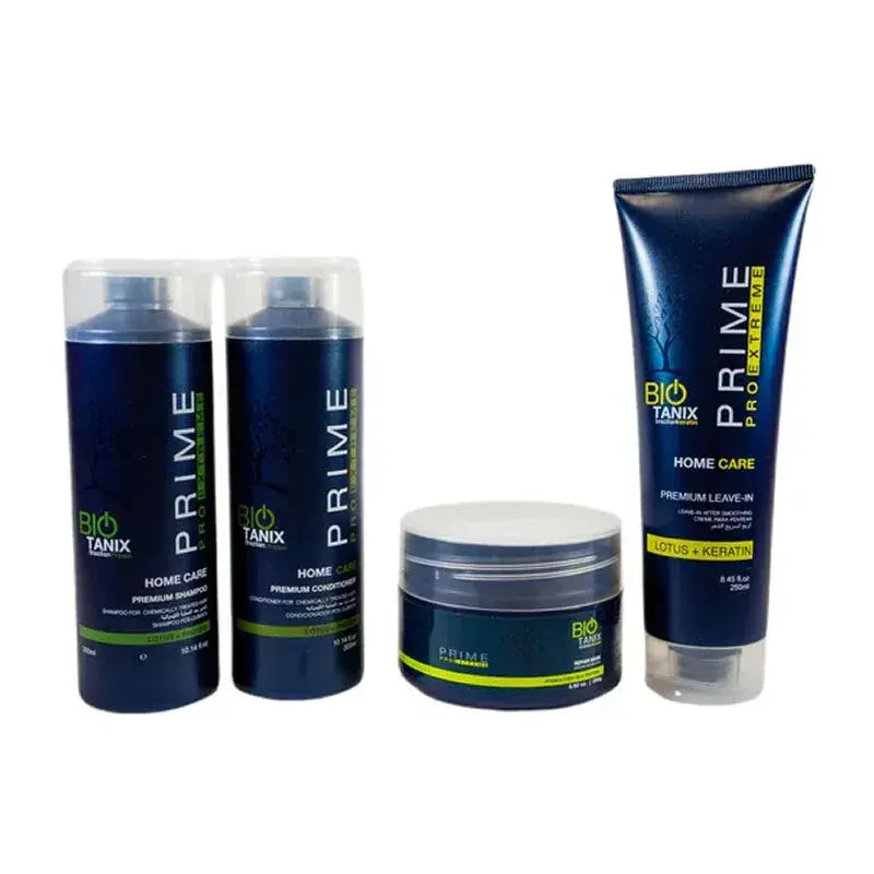 Bio Tanix Brazilian Protein Keratin Home Care Treatment Prime Pro Extreme 4 products - Brazil Keratin