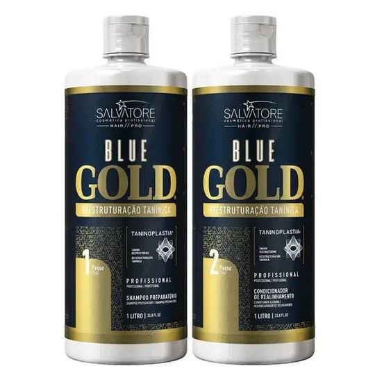 Salvatore Blue Gold Premium Taninoplastia Set 2x1 Liter