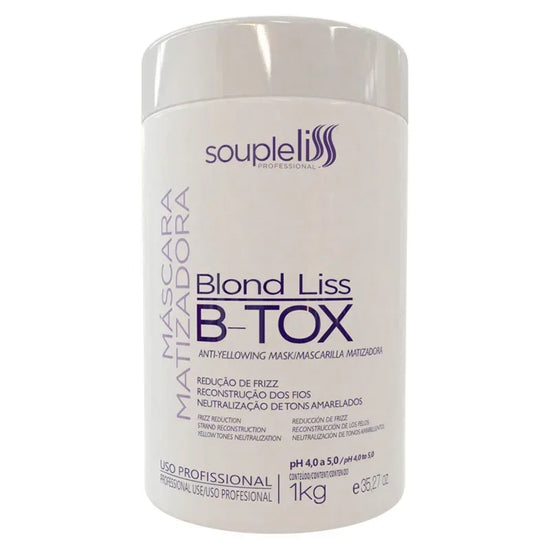 Soupleliss B-Tox Blond Liss Toning Hair Mask 1 Kg