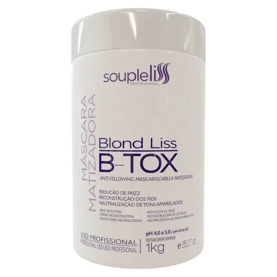 Soupleliss B-Tox Blond Liss Toning Hair Mask 1 Kg