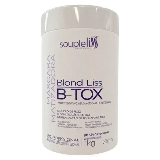 Soupleliss B-Tox Blond Liss Toning Hair Mask 1 Kg