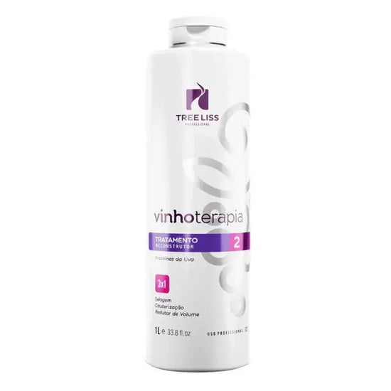 Tree Liss Vinhoterapia Tratamento Reconstrutor Single Step 1 Liter