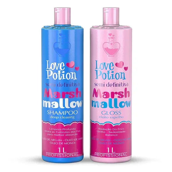 Love Potion Marshmallow Set 2 x 1 Liter - Brazil Keratin