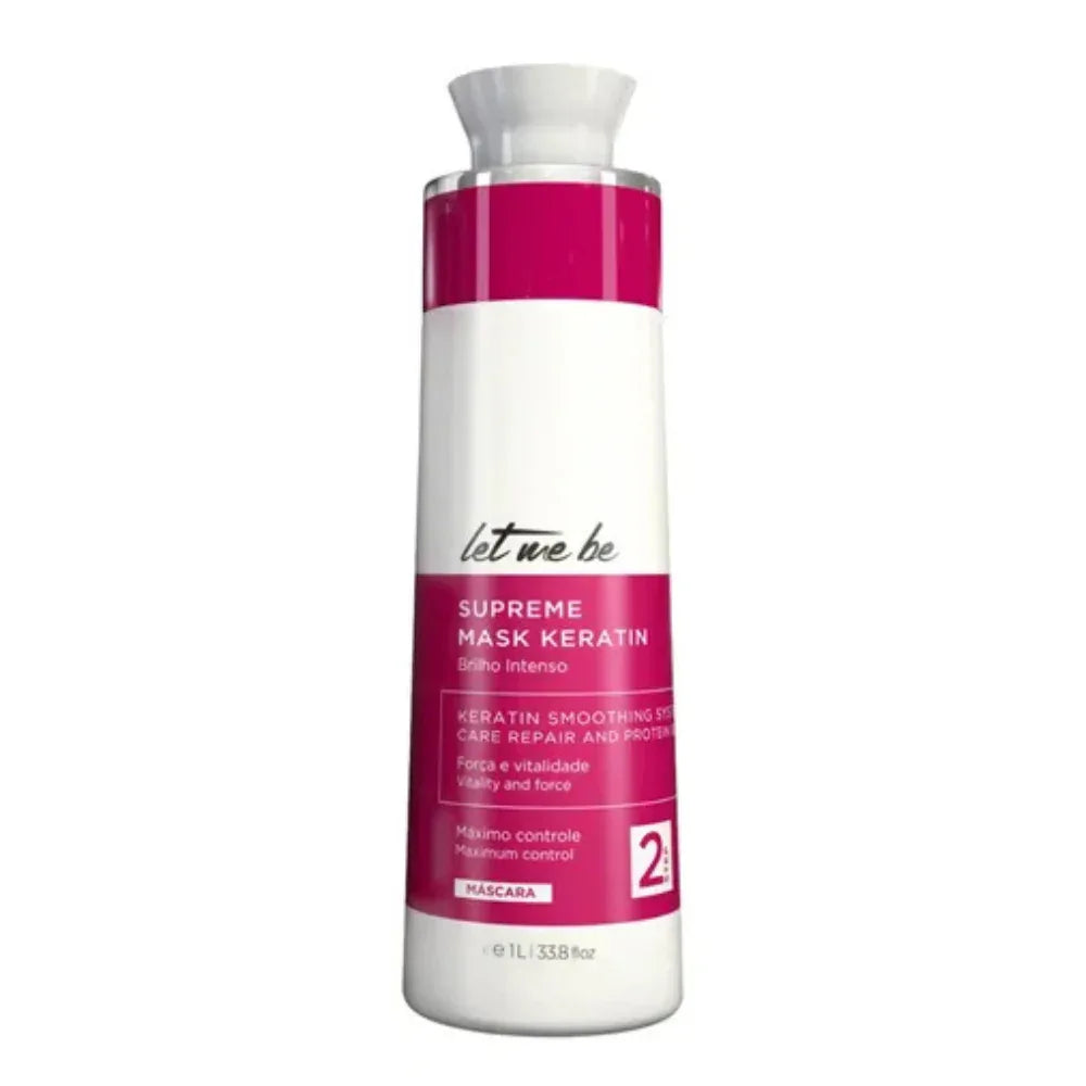 Let Me Be Supreme Mask Keratin 1 Liter - Brazil Keratin