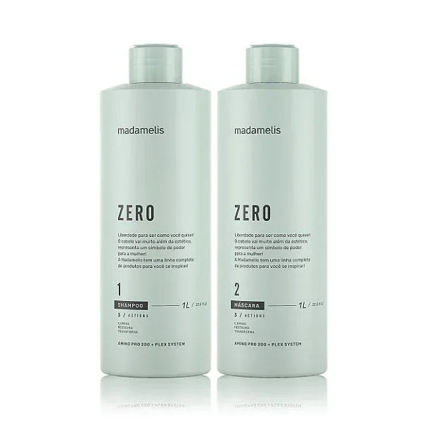 Madameliss Zero 2 x 1 Liter - Brazil Keratin