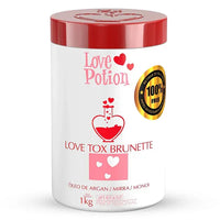 Love Potion Love Tox Brunette 100% Free 1 Kg - Brazil Keratin