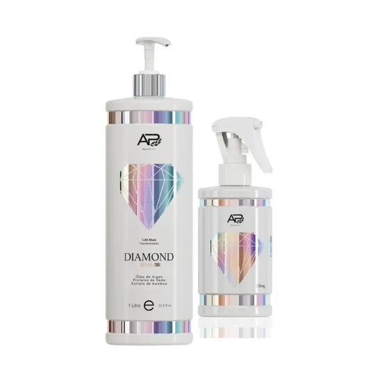 Ana Paula Carvalho Diamond Hair Lifting One-Step Gel 1Liter + Hair Styler