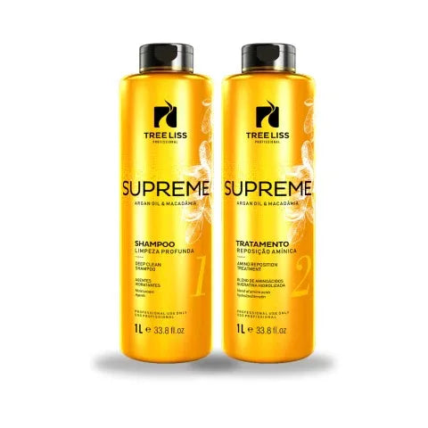Tree Liss Supreme Ste 2 x 1 Liter - Brazil Keratin