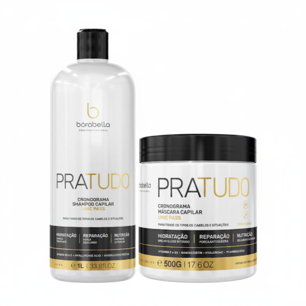 Borabella Pra Tudo Set Champú 1L + Mascarilla 500g