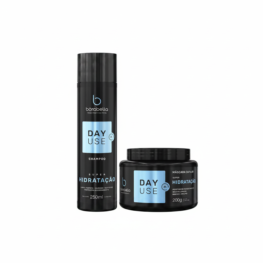 Borabella Day Use Super Hydration Shampoo 250ml + Mask 200g