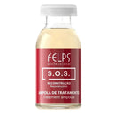 Felps S.O.S Reconstrução Ampola 15 ml Box 12 Units - Brazil Keratin