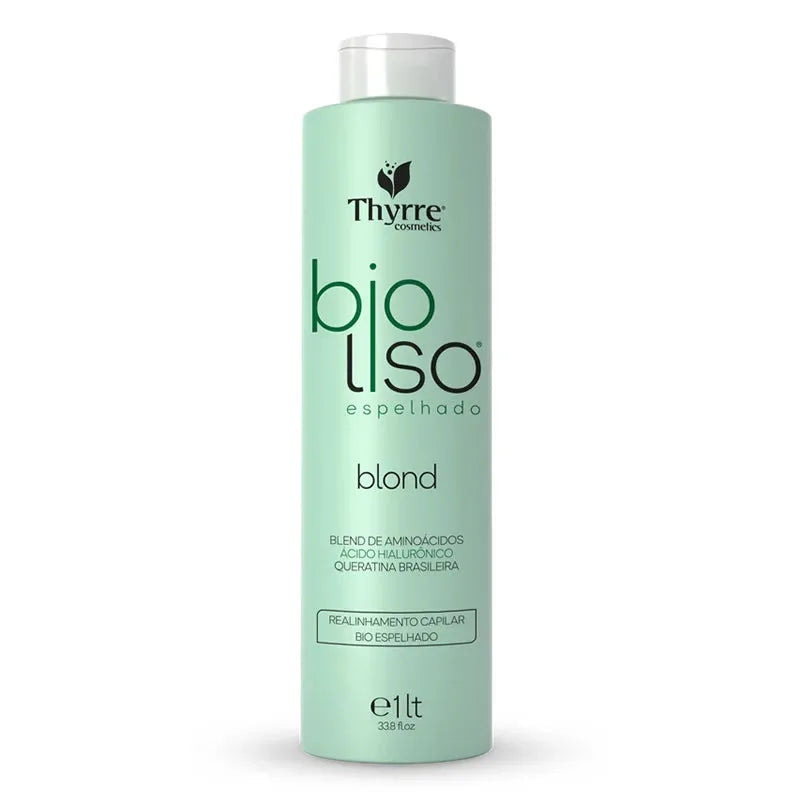 Bioliso Espelhado Blond Thyrre Cosmetics 1 Liter - Brazil Keratin
