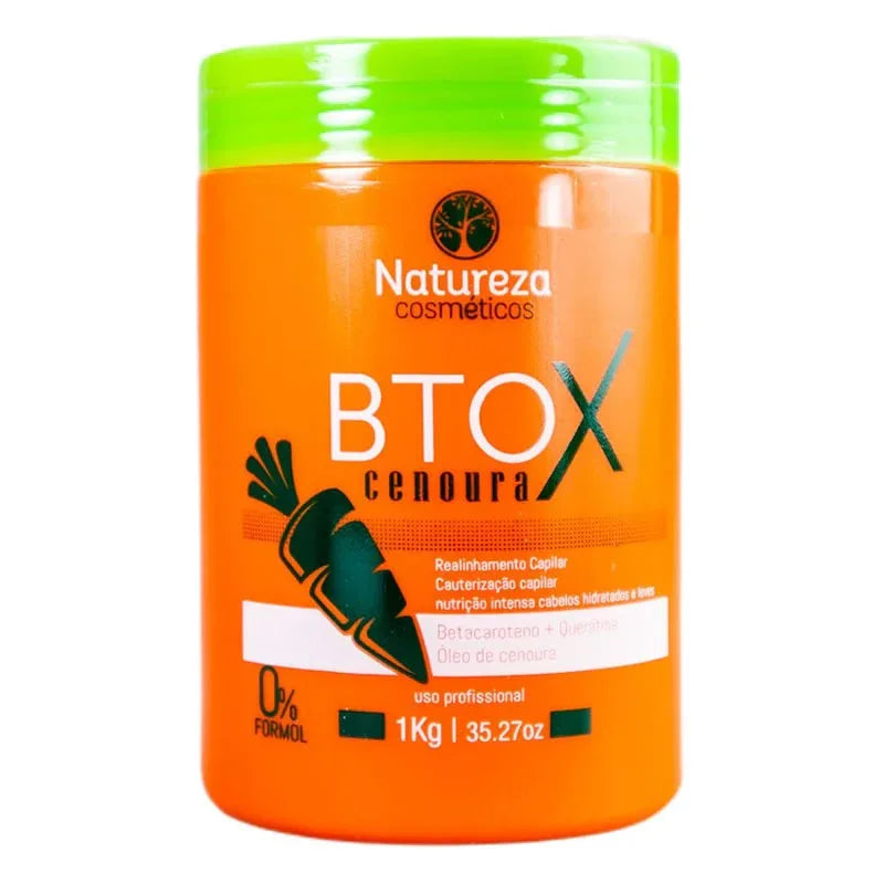 Natureza Cosmétics Ntox Cenoura 1 kg - Brazil Keratin