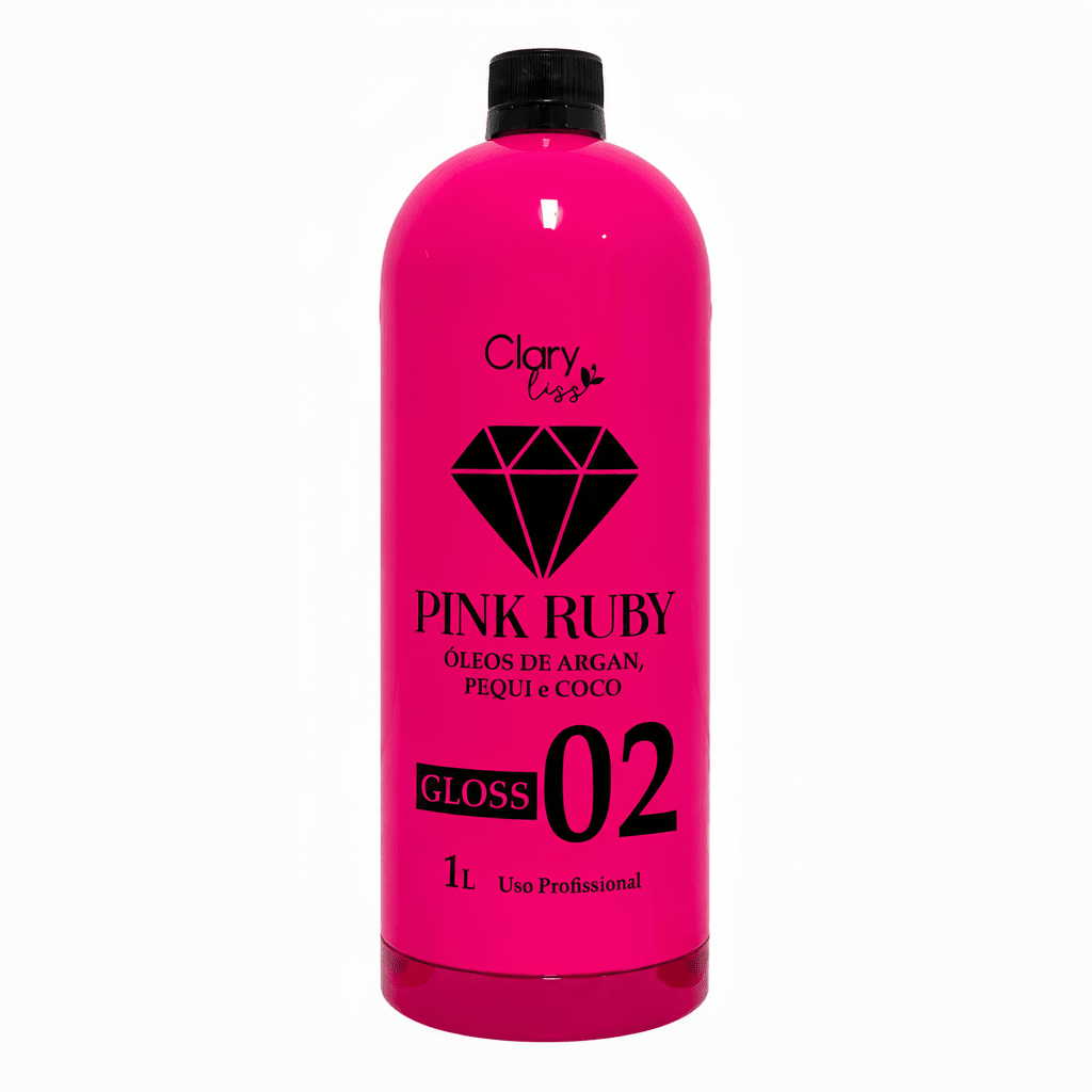 Clary Liss Pink Ruby Keratin Treatment Step 2 1 Liter - BrazilKeratin.net