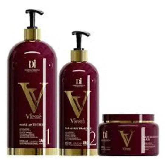 Donna Indiana Vlesse Set Gloss + Balm Neutralizer + Mask
