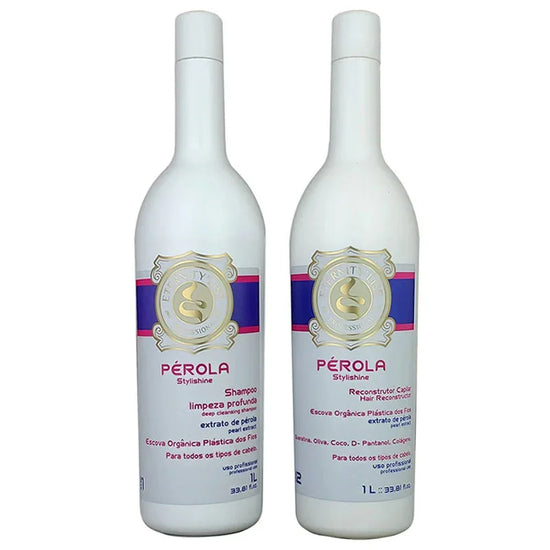 Eternity Liss Perola Stylishine Set Orgánico 2x1 Litro