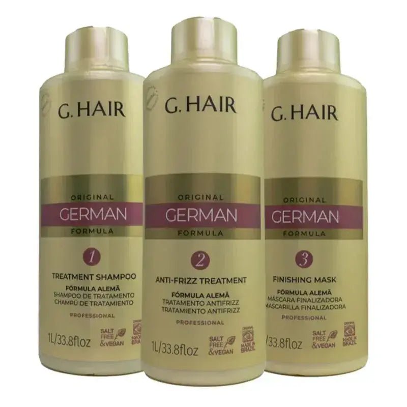 G Hair German Set 3x1 Liter - Brazil Keratin