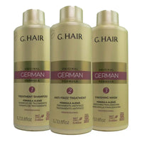 G Hair German Set 3x1 Liter - Brazil Keratin