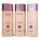 Inoar Professonal G.Hair Keratin Set 3x1 Liter - Brazil Keratin
