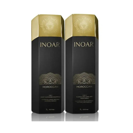 Inoar Moroccan Keratin Smoothing Set 2 x 1 Liter
