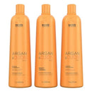 Keratin Richee Argan and Ojon Set 3x1 Liter - Brazil Keratin