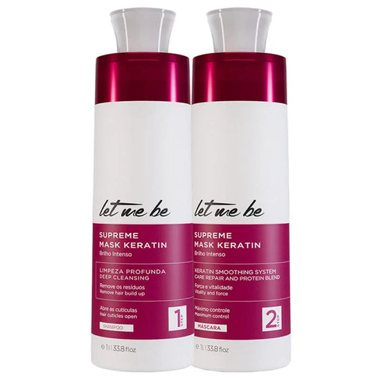 Let Me Be Supreme Mask Keratin Set 2x1 Liter