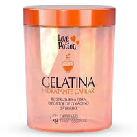 Love Potion Gelatina Hair Mask Moisturizer 1kg - Brazil Keratin
